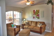 The quiet sitting corner is a great place to snuggle up with your favorite book.