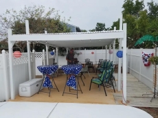 Comfortable Nautical Theme Beach Home w/ pool & gazebo, 500' from beach