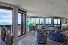 Sandpiper #704: Beachfront 2 Bedroom 2 Bathroom With Spectacular Views and 24 Hour Management