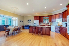 Stunning lakefront estate on one acre w/ a private dock, free WiFi, & more!